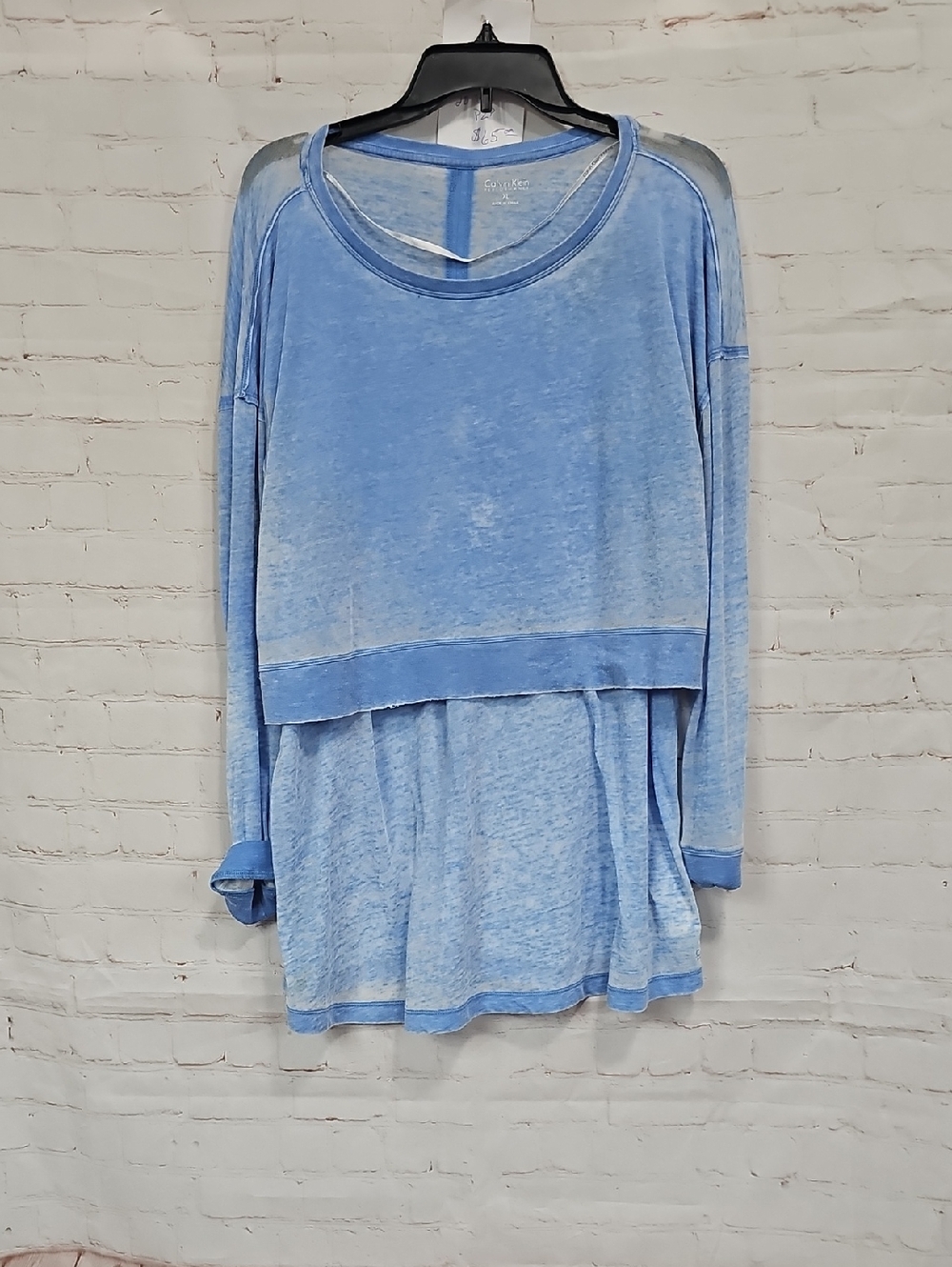 Calvin Klein Performance Sky Blue Heather Tee